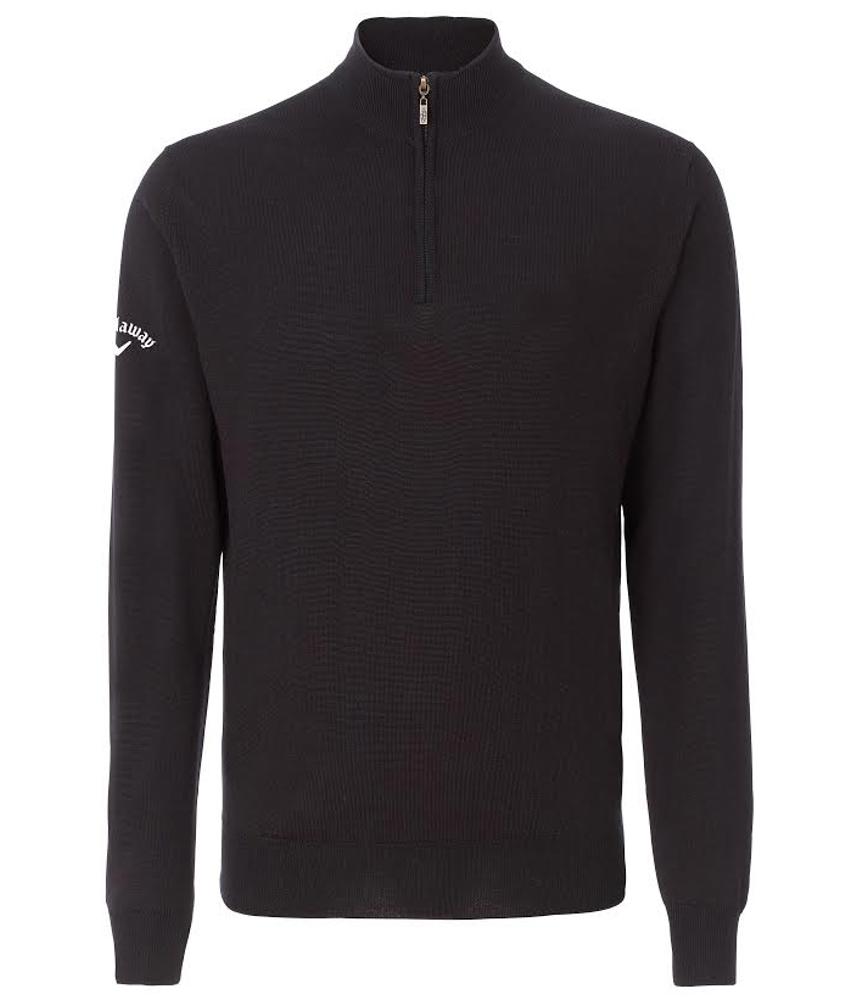 Callaway Mens Merino 1/4 Zip Golf Sweater