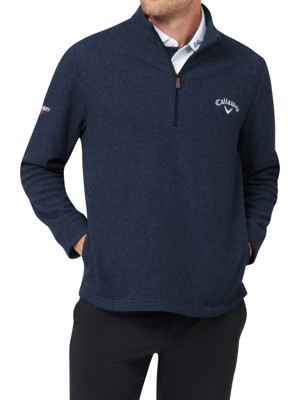 Callaway Mens Odyssey Birdseye Jacquard Pullover