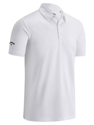 Callaway Mens SwingTech Solid Polo Shirt