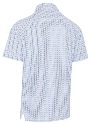 Callaway Mens Albatross Geo Print Polo Shirt - SALE