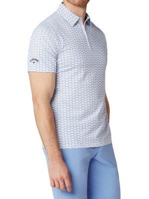Callaway Mens Albatross Geo Print Polo Shirt - SALE