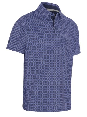 Callaway Mens Golf Club Print Polo Shirt - SALE
