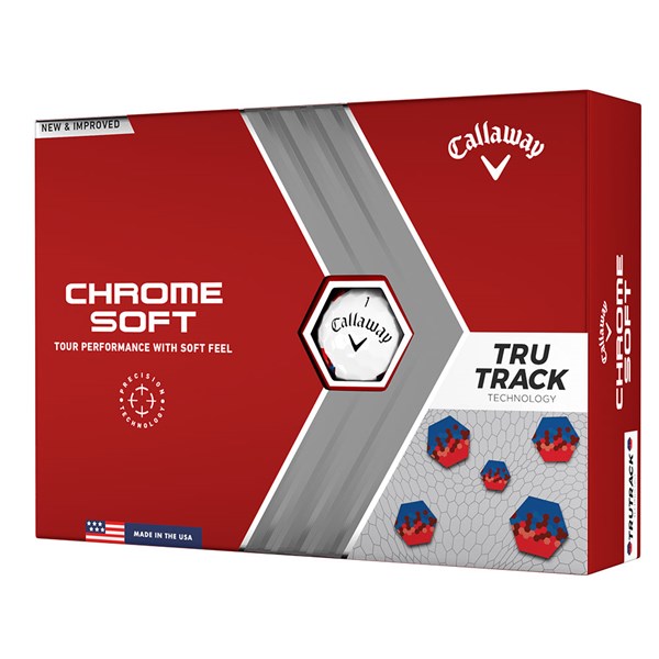 Limited Edition - Callaway Chrome Soft TruTrack Golf Balls (12 Balls)