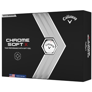 Logo Overrun - Callaway Chrome Soft X Golf Balls 2022