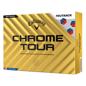 Callaway Chrome Tour TruTrack White Golf Balls 2024