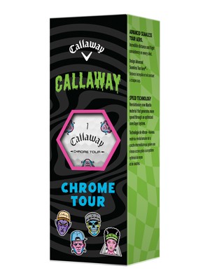 Limited Edition - Callaway Chrome Tour Halloween Golf Balls (12 Balls)