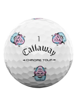 Limited Edition - Callaway Chrome Tour Halloween Golf Balls (12 Balls)