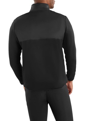 Calvin Klein Mens Harrow Hybrid Half Zip Pullover