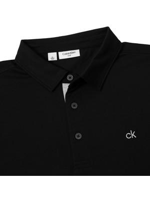 Calvin Klein Mens Bayard Long Sleeve Polo Shirt