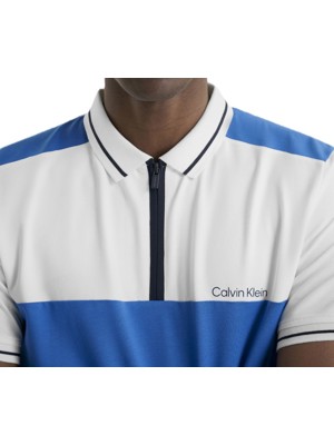Calvin Klein Mens Spinghill Colourblock Polo Shirt