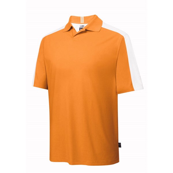 adidas Mens ClimaLite Colourblock Jersey Polo Shirt