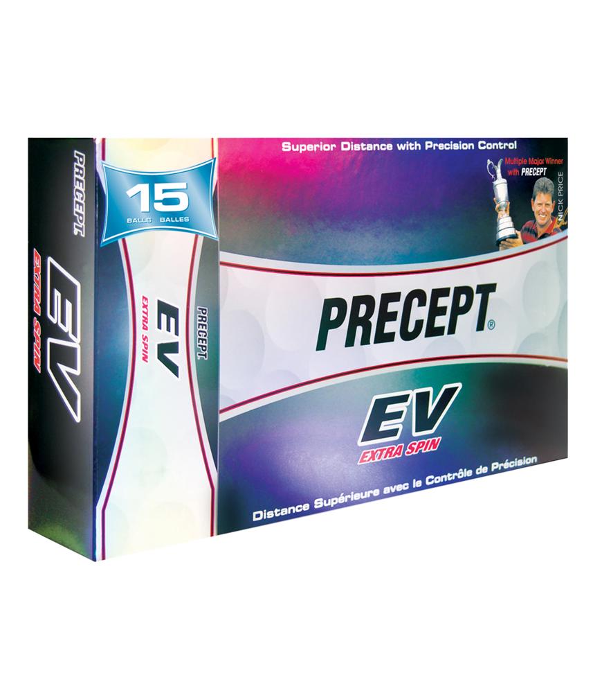 Bridgestone Precept Ev White Golf Balls (15 Balls)