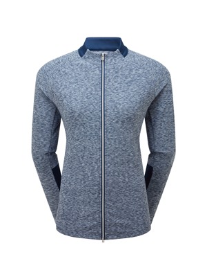 FootJoy Ladies Space Dye Thermal Full-Zip Midlayer Fleece