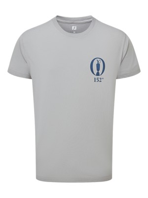 Limited Edition - FootJoy Mens Postage Stamp T-Shirt - The 152nd Open Collection
