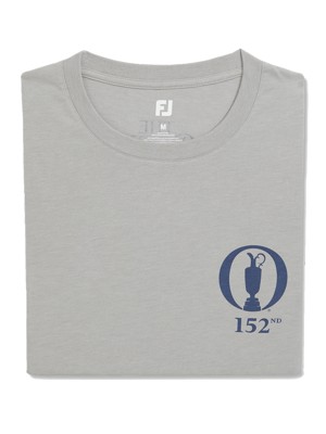 Limited Edition - FootJoy Mens Postage Stamp T-Shirt - The 152nd Open Collection