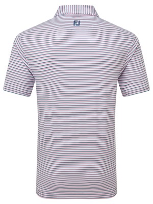FootJoy Mens Balance Stripe Lisle Polo Shirt