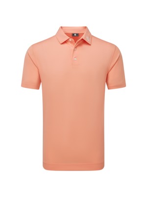 FootJoy Mens Stretch Pique Solid Colour Athletic Fit Polo Shirt