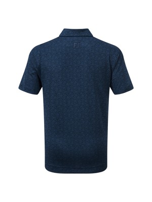 FootJoy Junior Painted Floral Lisle Polo Shirt