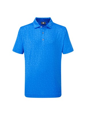 FootJoy Junior Painted Floral Lisle Polo Shirt