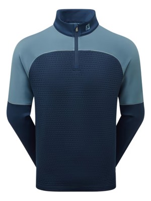FootJoy Mens ThermoSeries Jacquard Midlayer Pullover