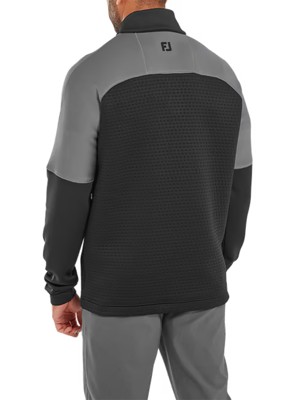 FootJoy Mens ThermoSeries Jacquard Midlayer Pullover