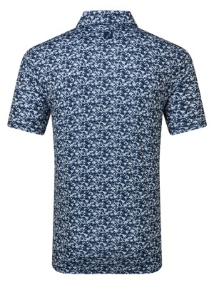 FootJoy Mens Hidden Palm Print Lisle Polo Shirt