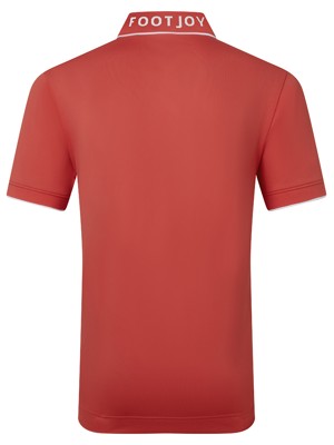 FootJoy Mens Wordmark Pique Polo Shirt