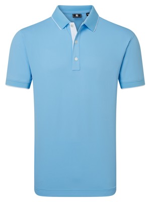 FootJoy Mens Wordmark Pique Polo Shirt