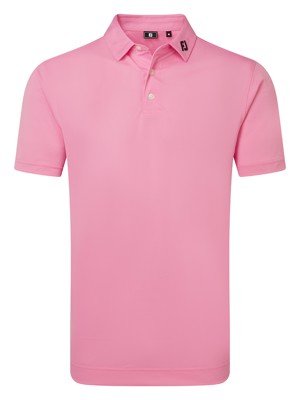 FootJoy Mens Pique Stretch Solid Polo Shirt