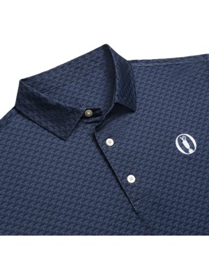 Limited Edition - FootJoy Mens 154th Open Crown Print Polo Shirt - Open Championship 2026
