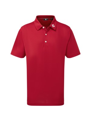 FootJoy Junior Boys Stretch Pique Solid Polo Shirt