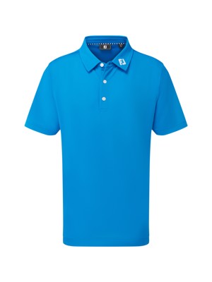 FootJoy Junior Boys Stretch Pique Solid Polo Shirt