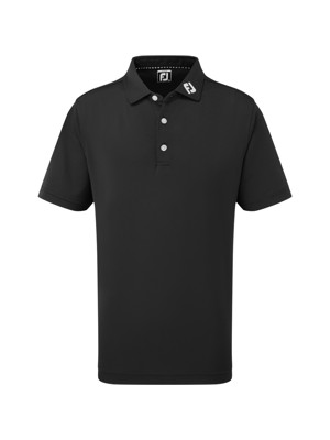 FootJoy Junior Boys Stretch Pique Solid Polo Shirt