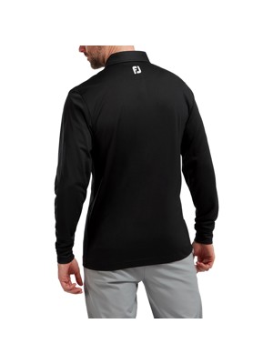 FootJoy Mens Long Sleeve Thermolite Smooth Pique Polo Shirt
