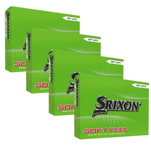 Srixon Soft Feel Golf Balls - 4 For 3