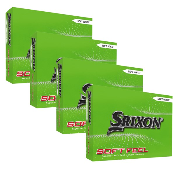 Srixon Soft Feel Golf Balls (48 Balls) - 4 For 3