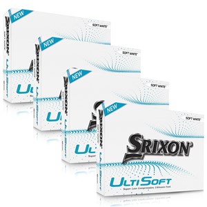 Srixon Ultisoft 4th Gen Golf Balls - 4 For 3