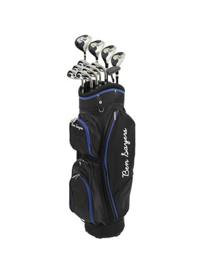 Ben Sayers M8 Cart Bag Complete Golf Package Set (Steel/Graphite)