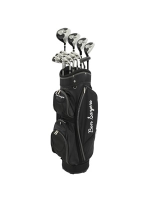 Ben Sayers M8 Cart Bag Complete Golf Package Set (Steel/Graphite)