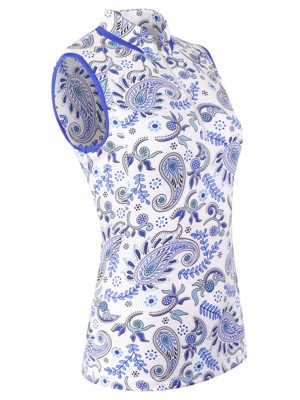 Tail Ladies Golf RiRi Sleeveless Top - Paisley Paradise