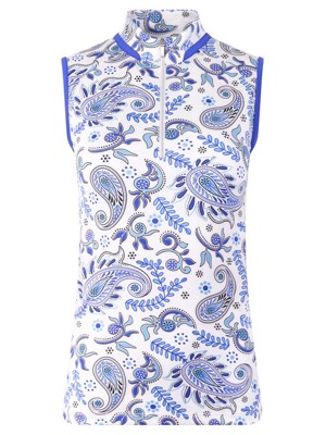 Tail Ladies Golf RiRi Sleeveless Top - Paisley Paradise