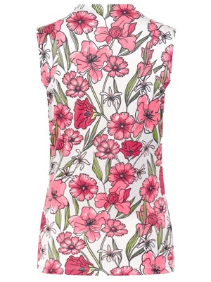 Tail Ladies Lyon Sleeveless Top - Strawberry Blossoms