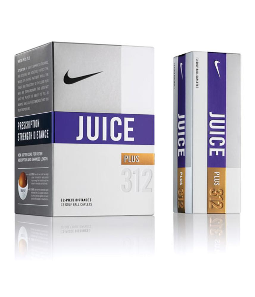 Nike Juice Plus 312 Golf Balls 12 Balls
