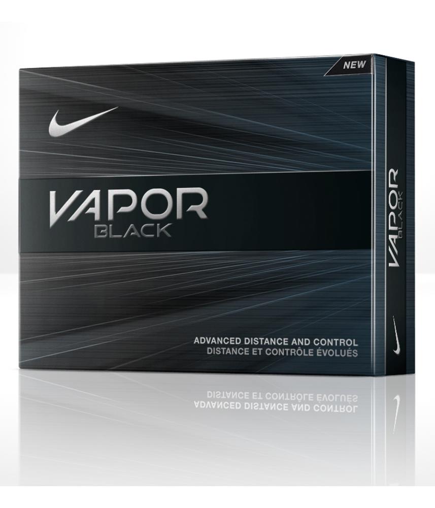 vapor black golf balls