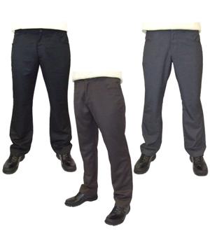 Guide London Mens Plain Golf Trouser (Straight Pockets)