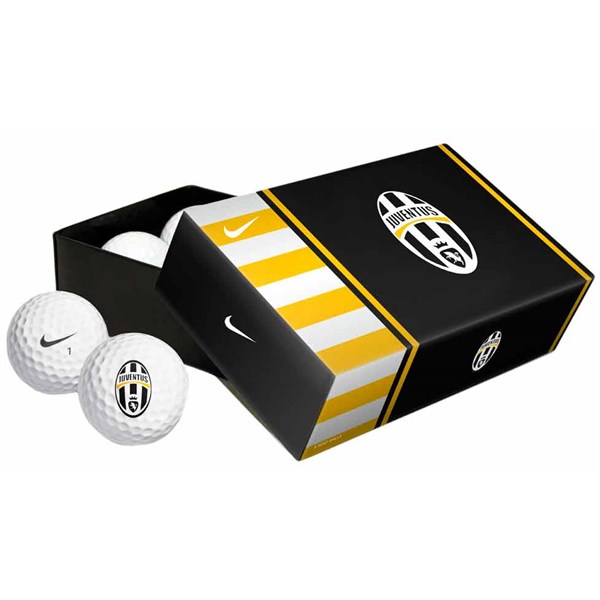 Nike Power Distance Soft Juventus Golf Balls (6 Balls) 2012