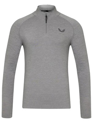 Castore Mens Body Mapped Seamless 1/4 Zip Pullover