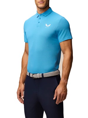 Castore Mens Essential Short Sleeve Polo Shirt