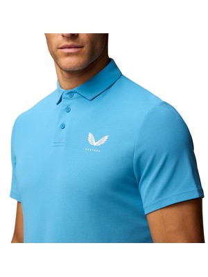 Castore Mens Essential Short Sleeve Polo Shirt