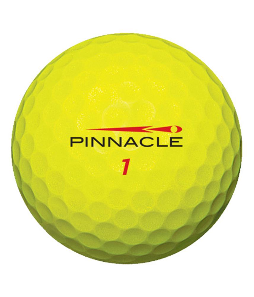Pinnacle Gold Distance Yellow Golf Balls (12 Balls) 2014